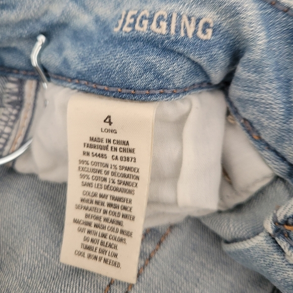 American Eagle Super Stretch Low Rise Jegging Size 4 - Picture 10 of 11